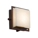Clouds Avalon 1 Light Outdoor Wall Mount 6.5 Inch Tall by Justice Design - CLD-7561W