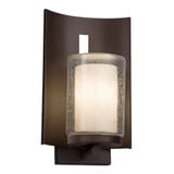 Clouds Embark 1 Light Outdoor Wall Mount by Justice Design - CLD-7591W-10