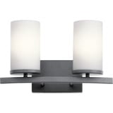Crosby 2 Light Vanity Light by Kichler - 45496