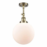Beacon 1 Light 10 Inch Wide Semi Flush Mount by Innovations - 201F-G20-10
