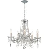 Maria Theresa 5 Light Small Chandelier by Crystorama 4476