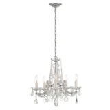 Maria Theresa 5 Light Small Chandelier by Crystorama 4476 - 4476