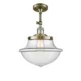 Oxford 1 Light 11.75 Inch Wide Semi Flush Mount by Innovations - 201F-G54