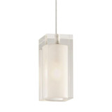 Solitude 1 Light Solitude Monorail Mini Pendant by Visual Comfort Modern - MR-700-SLD