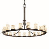 Lumenaria Dakota 21 Light Chandelier by Justice Design FAL-8716-10 - FAL-8716-10