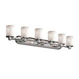 Clouds Rondo 6 Light Vanity Light by Justice Design - CLD-8516-10