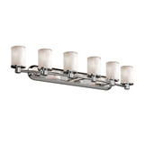 Clouds Rondo 6 Light Vanity Light by Justice Design - CLD-8516-10