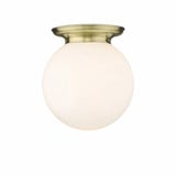 Beacon 1 Light 14 Inch Wide Flush Mount by Innovations - 221-1F-G20-14