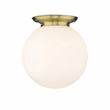 Beacon 1 Light 15.75 Inch Wide Flush Mount by Innovations - 221-1F-G20-16