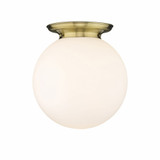 Beacon 1 Light 15.75 Inch Wide Flush Mount by Innovations - 221-1F-G20-16