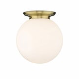Beacon 1 Light 15.75 Inch Wide Flush Mount by Innovations - 221-1F-G20-16