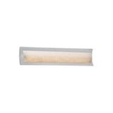Clouds Lineate 1 Light Linear Vanity Light by Justice Design - CLD-8631