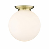 Beacon 1 Light 17.75 Inch Wide Flush Mount by Innovations - 221-1F-G20-18