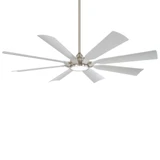 Future 8 Blade Ceiling Fan with Light Kit 65 Inches Wide by Minka Aire - F756L