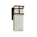 Clouds Structure 1 Light Large Outdoor Wall Mount by Justice Design - CLD-8644W