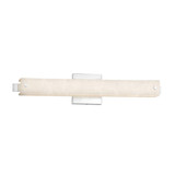Clouds Edge 1 Light Linear Vanity Light by Justice Design - CLD-8681