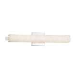 Clouds Edge 1 Light Linear Vanity Light by Justice Design - CLD-8681