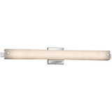 Clouds Edge 1 Light Linear Vanity Light 30.5 Inch Wide by Justice Design - CLD-8685