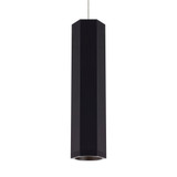 Sean Lavin 1 LED Monopoint Pendant 12.5 Inch Tall by Visual Comfort Modern - MP-700-BLK-12