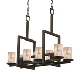Lumenaria Dakota 8 Light Mini Chandelier by Justice Design - FAL-8718-10