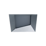 Oculux Architectural 1 LED Square Wall Wash Invisible Trim by WAC  - R3CSWL