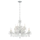 Maria Theresa 12 Light Large Chandelier by Crystorama 4479 - 4479
