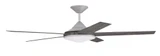 Delaney 5 Blade Ceiling Fan with Light Kit 60 In Wide by Craftmade - DLY60