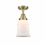 Canton 1 Light 6 Inch Wide Flush Mount by Innovations - 447-1C-G18