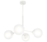 Hepburn 4 Light Large Chandelier by Hunter - 19016