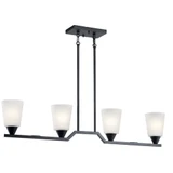 Skagos 4 Light Modern Linear Chandelier by Kichler - 52233
