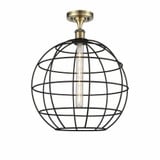 Lake Placid One Light 16 Inch Wide Semi Flush Mount by Innovations - 516-1C-LP-16