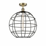 Lake Placid One Light 16 Inch Wide Semi Flush Mount by Innovations - 516-1C-LP-16