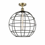 Lake Placid One Light 16 Inch Wide Semi Flush Mount by Innovations - 516-1C-LP-16