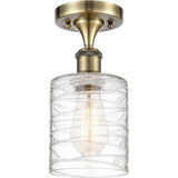 Cobbleskill 1 Light 13 Inch Tall Semi Flush Mount by Innovations - 516-1C-G1113-5