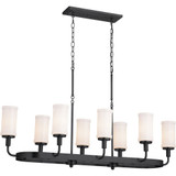 Vetivene 8 Light Small Linear Chandelier by Kichler - 52453
