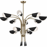 Arcus 12 Light Oversized Chandelier by Kichler - 52561