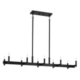 Erzo 10 Light Minimalistic Linear Chandelier by Kichler - 52614