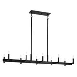 Erzo 10 Light Minimalistic Linear Chandelier by Kichler - 52614