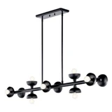 Palta 10 Light Modern Linear Chandelier by Kichler - 52645