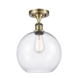 Athens 1 Light 10 Inch Wide Semi Flush Mount by Innovations - 516-1C-G12-10