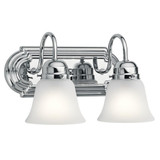 2 Light Vanity Light 12.25 Inch Wide by Kichler - 5336