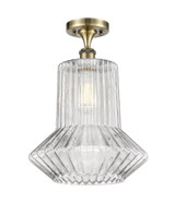 Springwater 1 Light 17 Inch Tall Semi Flush Mount by Innovations - 516-1C-G212