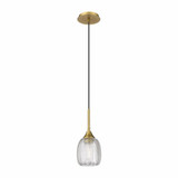 Berkshire 1 Light Cord Hung Pendant 12 Inch Tall by Innovations - 323-1P-G323-5