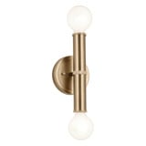 Torche 2 Light Wall Sconce by Kichler - 55159