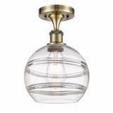 Rochester 1 Light 11.13 Inch Tall Semi Flush Mount by Innovations - 516-1C-G556-8