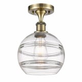 Rochester 1 Light 11.13 Inch Tall Semi Flush Mount by Innovations - 516-1C-G556-8