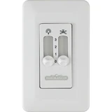 Accessory 3 Speed Non Reversing Fan and Light Wall Control by Fanimation - CW2
