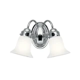 2 Light Vanity Light 13.5 Inch Wide by Kichler - 6122