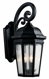Courtyard 3 Light Outdoor Wall Lantern 22.25 Inch Tall by Kichler - 9034