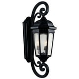 Courtyard 3 Light Outdoor Wall Lantern 40.25 Inch Tall by Kichler - 9060